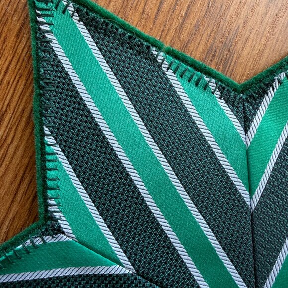 Star Tree Topper from re-purposed necktie - Picture 9 of 10